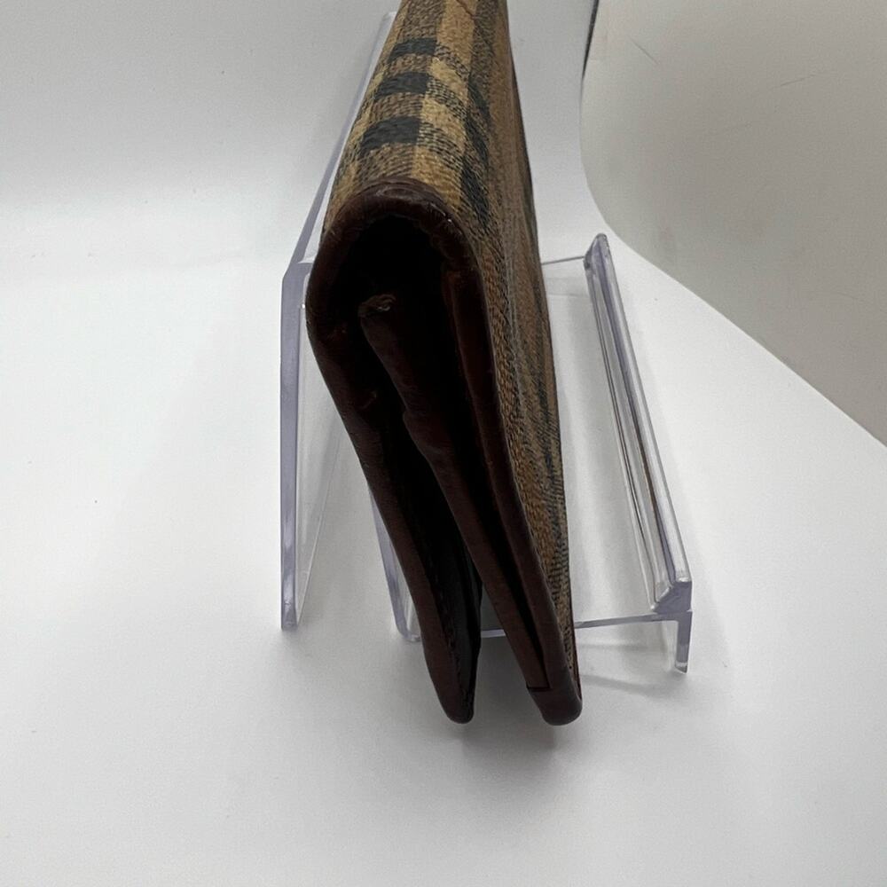 GUC Burberry Brown Nova Check Long Wallet - Picture 2 of 10